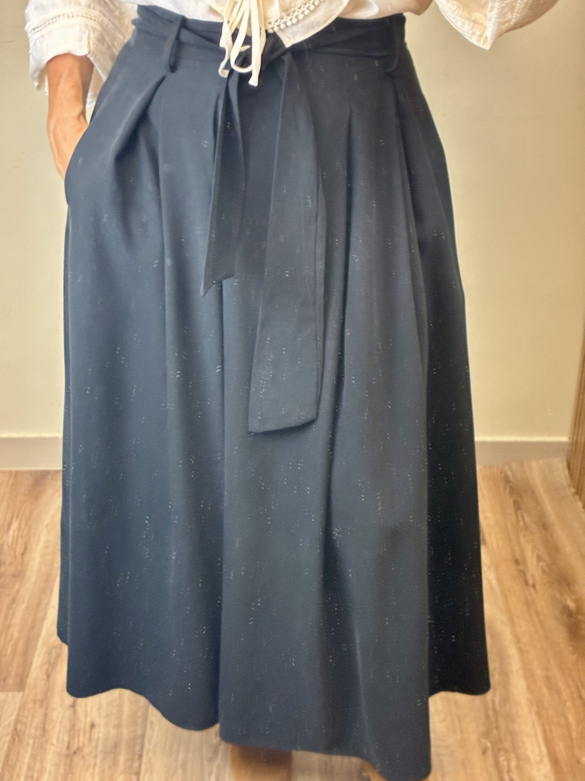 FALDA MIDI PLIEGUES ZAIDA