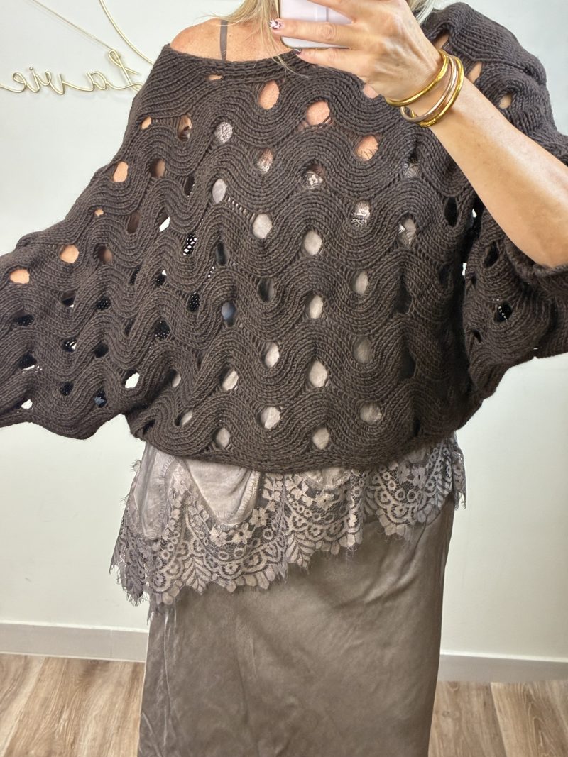 JERSEY PUNTO OVERSIDE CALADO - Imagen 2