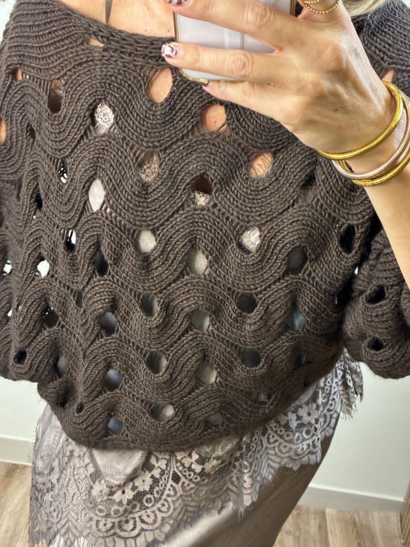 JERSEY PUNTO OVERSIDE CALADO - Imagen 6