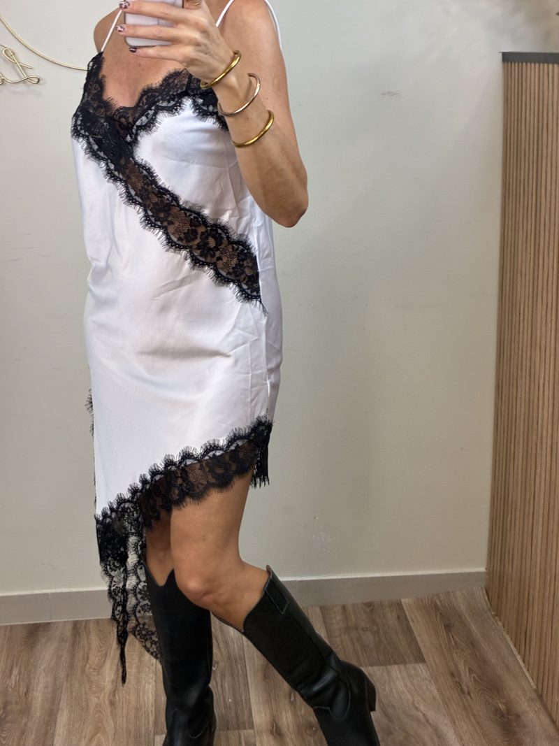 VESTIDO LENCERO SATÉN - Imagen 3