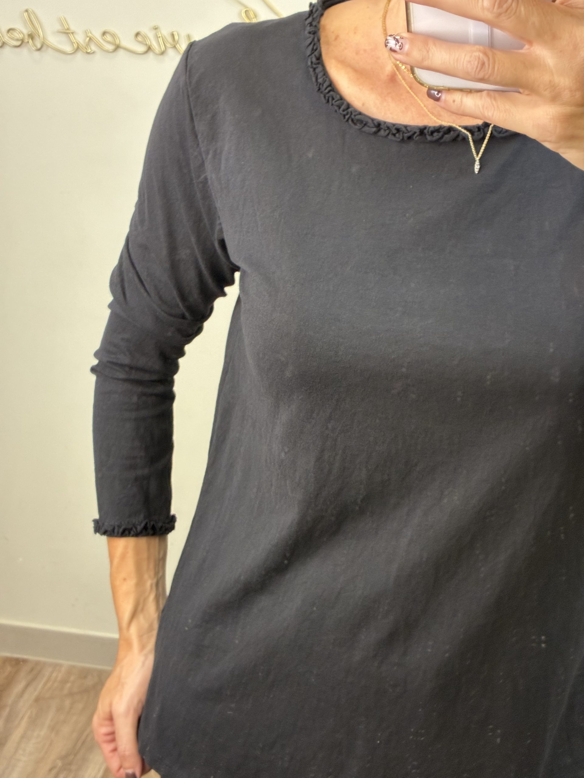 CAMISETA BASIC PLISADOS