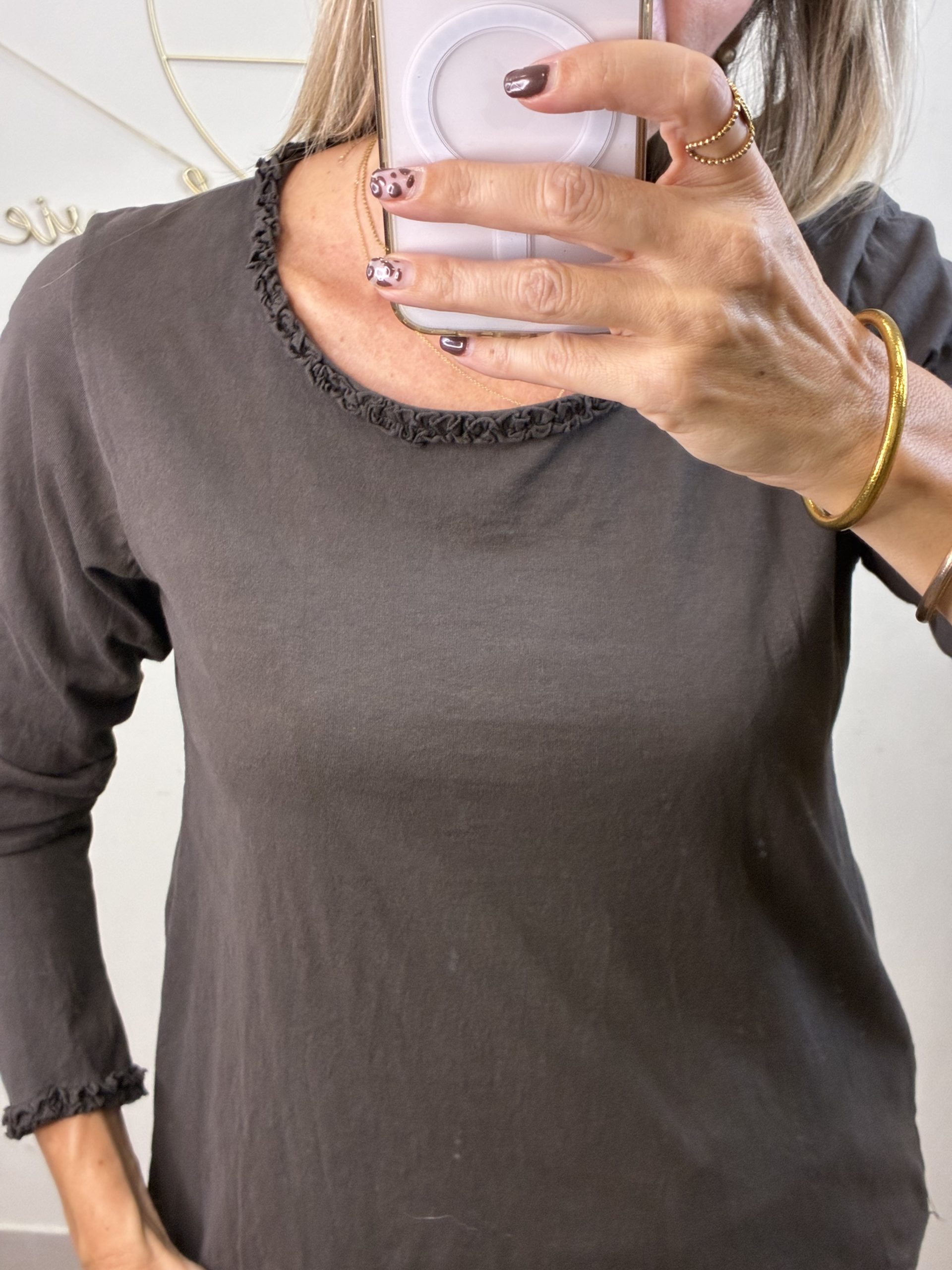 CAMISETA BASIC PLISADOS