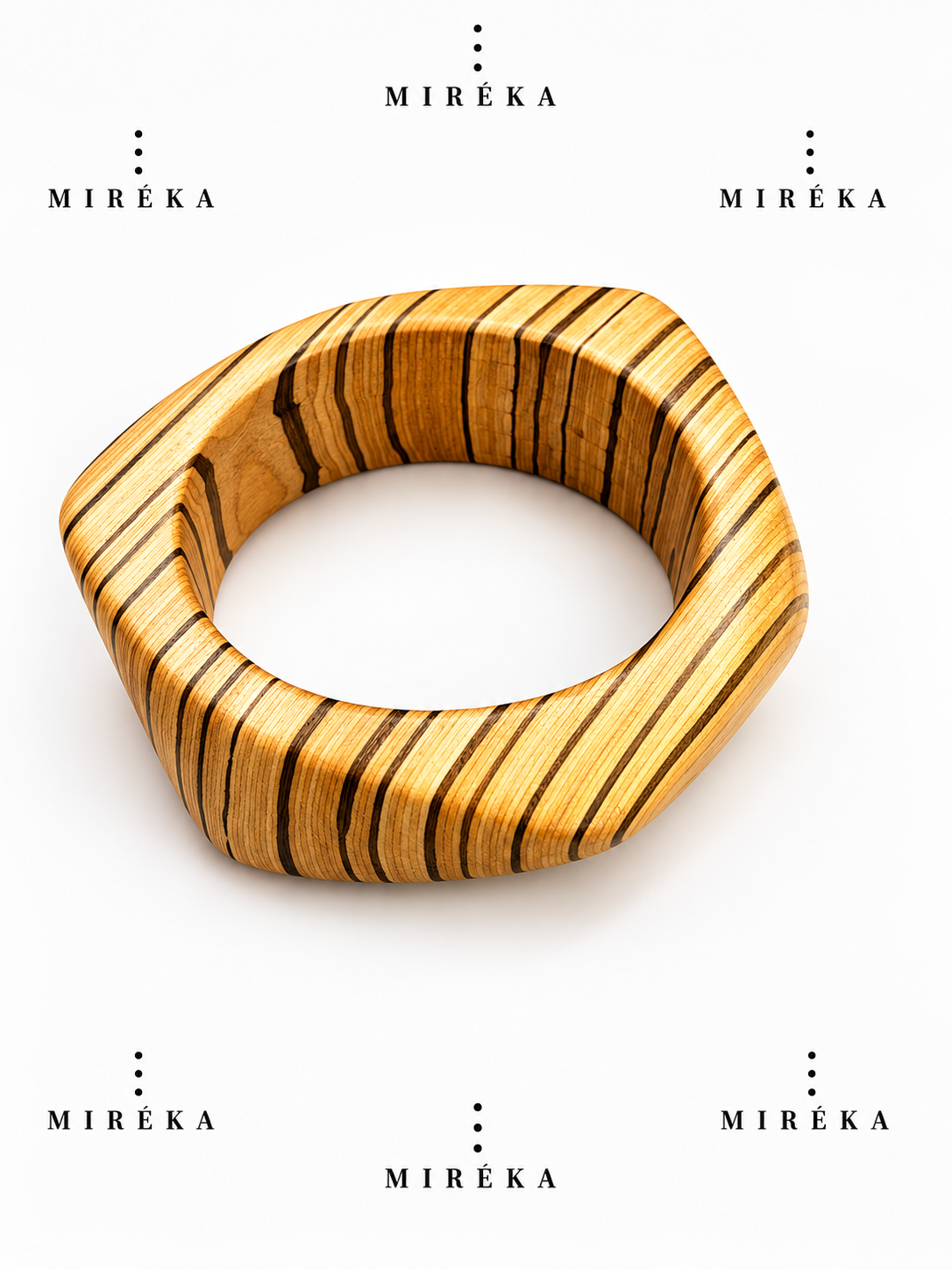 PULSERA MADERA RALLADA
