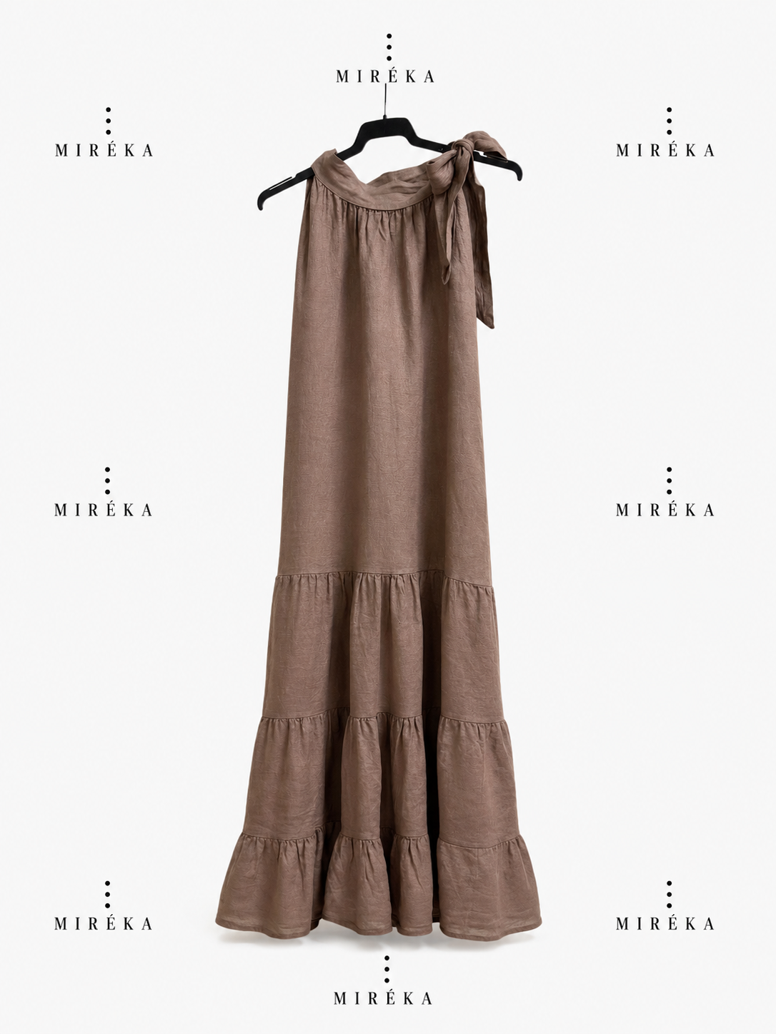 VESTIDO HALTER LINOA - Imagen 4