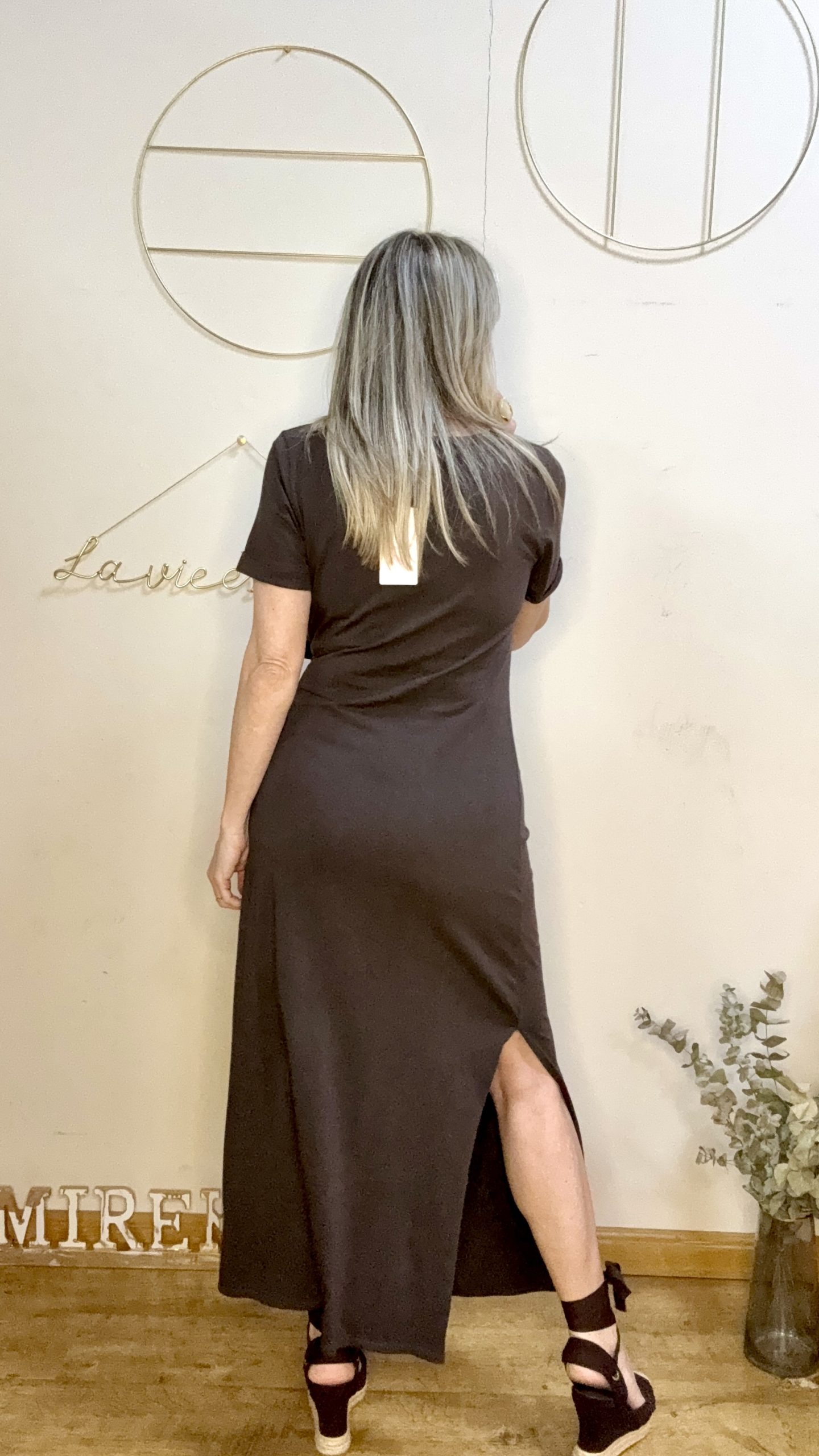 VESTIDO ESTEFANIA NUDO - Imagen 9