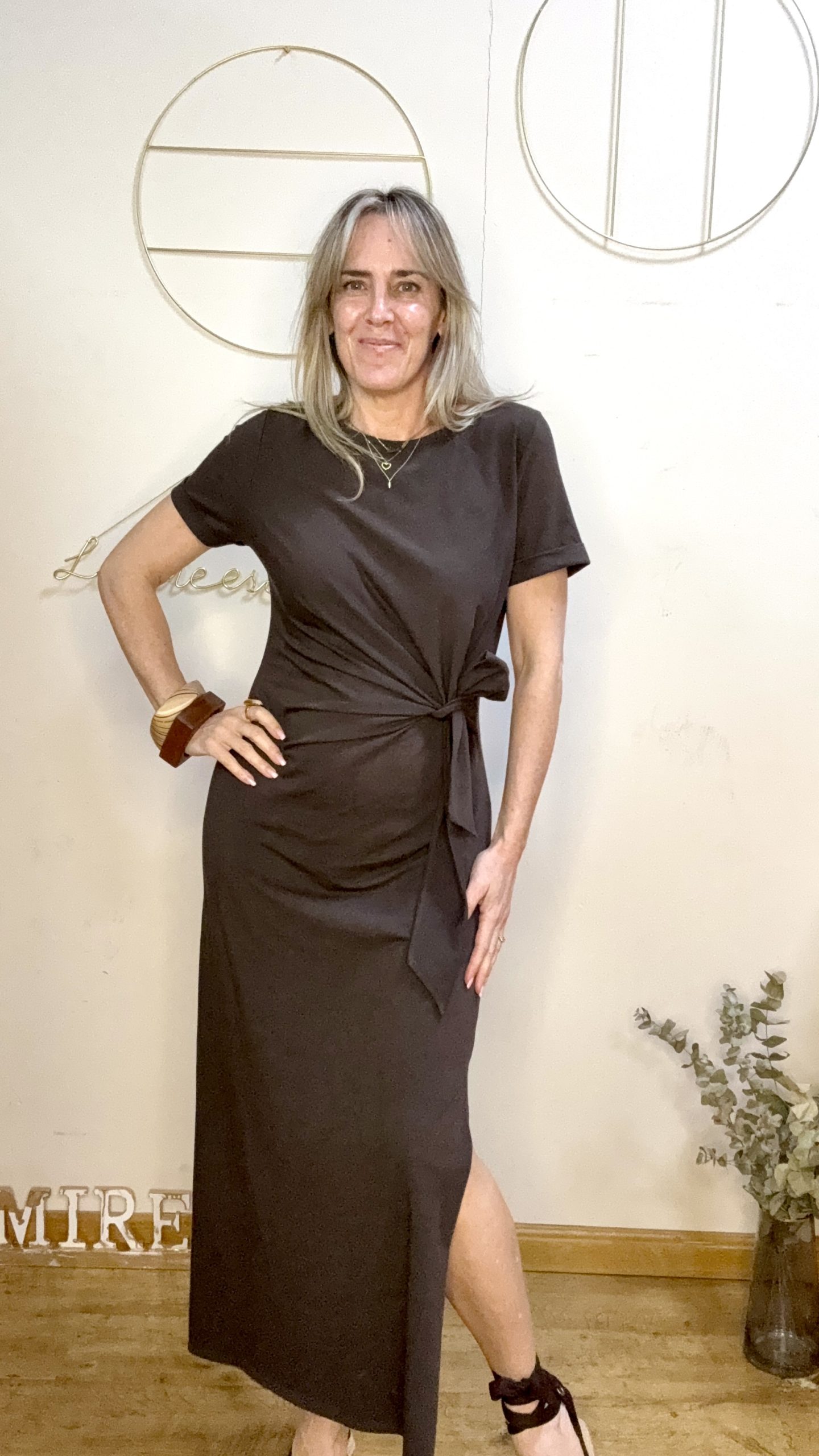 VESTIDO ESTEFANIA NUDO - Imagen 10