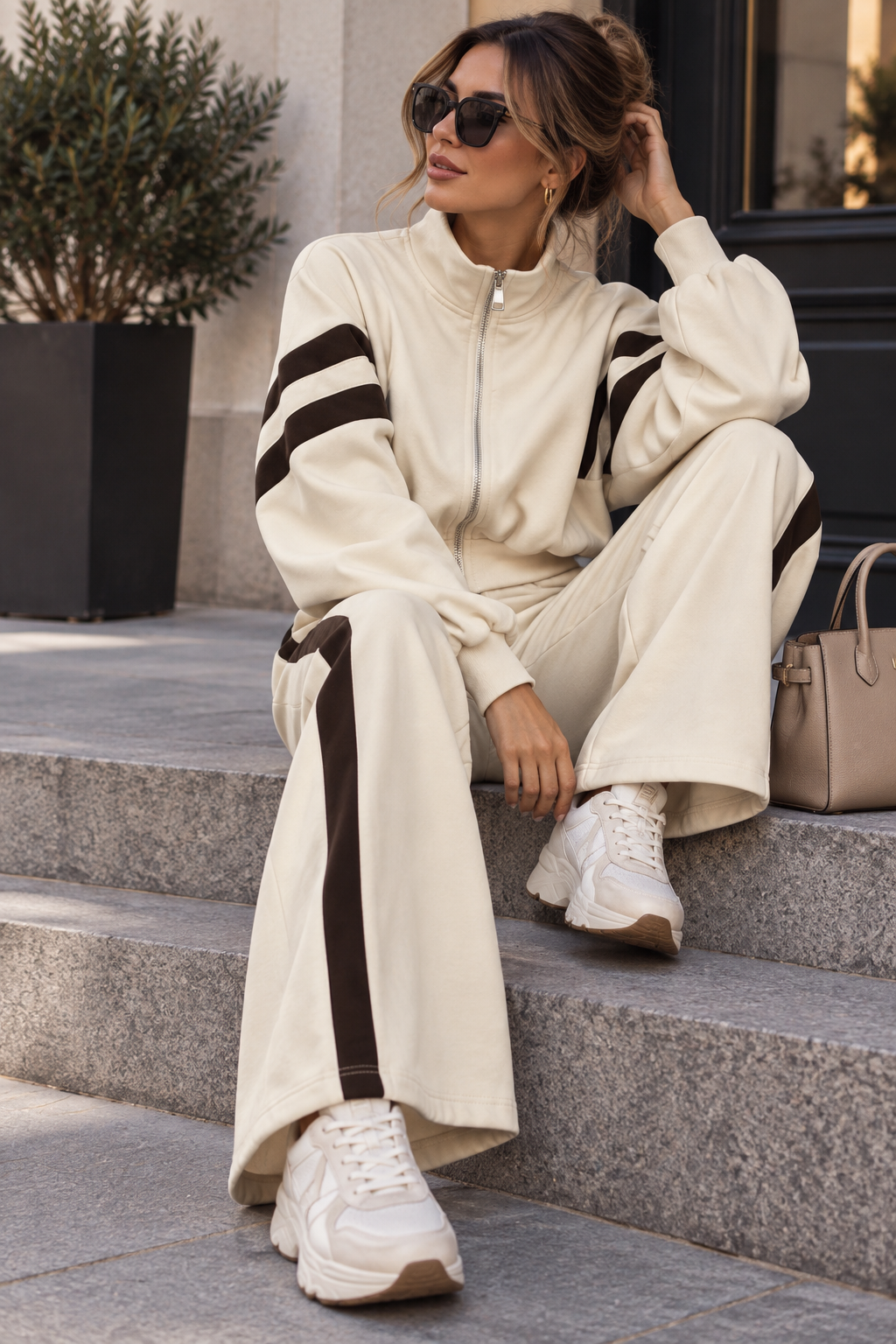 CONJUNTO CHANDAL MILANO CRUDO