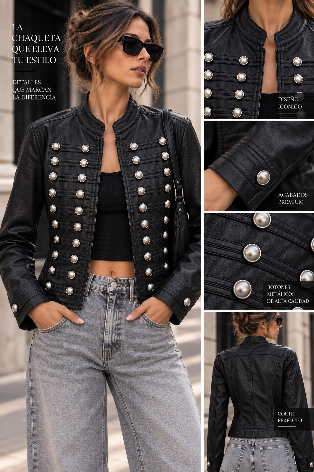 CHAQUETA VERONA NEGRA